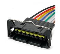 XIOKLM Faisceau de câbles Prise capteur, 7 Broches, 3.5mm, Adaptateur boîtier mâle Femelle étanche, connecteur Automobile en Plastique, 1111700735GC001, 1 pièce(7Pin Female,1 Pc)