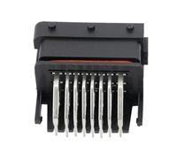 XIOKLM Kit ECU De Voiture Noir, 1 Jeu 24 Broches, Connecteur D'ordinateur Modifié, Prise Modifiée avec Terminal DJ7242-1.5 2.8 - 11/21(Male Plug)