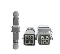 XIOKLM Le connecteur robuste 8 (7 + 1) 16 A 500 V HA-004-6 permet de connecter le canal de chaleur à pression froide