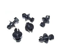 XIOKLM Lot de 10 clips de garniture de seuil de moulure latérale compatibles/CC Q5 3C0853934 Fixation automatique en plastique