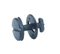 XIOKLM Lot de 10 clips pour tapis de sol de voiture avec rondelles compatibles E36 E46 Série 3 E38 E39 5 et 7 Fixations automobiles 18,5 mm