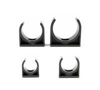XIOKLM Lot de 10 colliers serrage for tuyaux d'arrosage en PVC 20 mm, 25, 32 et 40, avec support PPR connecteur for système d'irrigation jardin. Support for tubes rigides(25mm)