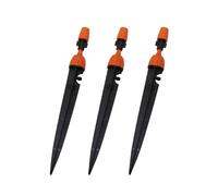 XIOKLM Lot de 5/10/20 embouts goutte à goutte/arroseurs atomisation réglable 6,35 mm (1/4") for l'irrigation jardin, serre, parterre fleurs, bonsaï et pelouse(10pcs)