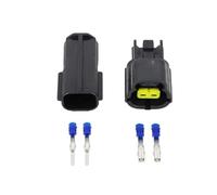 XIOKLM Lot de 5 connecteurs AMP 1,8 mm 1/2/3/4/6/8/10/12/16 Broches, étanches for câbles électriques et capteurs(5 Set 2 Pin)