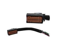 XIOKLM Prise de Carte d'ordinateur Moteur 96 Broches 13964572 15494598, connecteur ECM ECU avec Faisceau câbles 40cm, Prise C15 2350(Oranje)