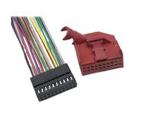 XIOKLM Prise d'inversion de contrôleur Voiture, 20 Broches, passerelle, connecteur, Adaptateur Faisceau câbles, câble en Queue Cochon 4M0972420 8E0972420(5 Pcs)