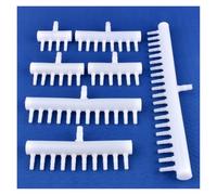 XIOKLM Raccord de tuyau 8 à 5 mm, 2 20 têtes, for aquarium, pompe air, distributeur, connecteur drainage poreux(8 To 5mm 1-16 Heads,1 Piece)