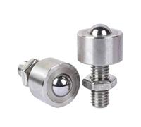 XIOKLM Rouleaux à billes VCN315, boule de précision, unité transfert/plongeur rouleaux, en acier inoxydable, avec contre-écrou(VCN315-19)