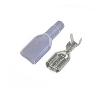 XIOKLM Te AMP - bornier d'épissure en Laiton pressé à Froid, 20 pièces, 6.3 MM, Broches sertir, Verrouillage Positif, 250 Contacts DR250-4.0(200 Pcs)