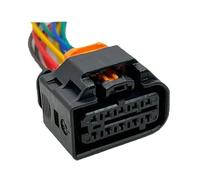 XIOKLM Tyco - connecteur électronique de Phare Automatique étanche, 10 Broches, 1.2mm, Prise Faisceau câbles, Compatible 301 spécial 2008 1801600-1, pièce(1 Pc)