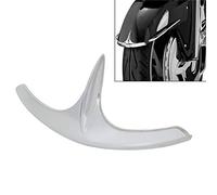 XIOSOIAHOU Garde-Boue Moto en Plastique ABS Astuce Garde-Boue Avant Chrome Leading Edge adhésif Accent TIRM for Honda for Goldwing 1800 GL1800 F6B Valkryie