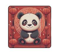 Xiputvl 3D Impression Panda Couverture Pique Nique Animaux Tapis De Plage Anti Sable Nappe Picnic Plaid Pique Nique pour Jardin,Nappe, BBQ, Randonnée 200x200cm