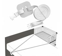 Xiqiggi 6 m Sangle pour Lit de Bébé, Réglable Fixation de Latéralefixation Lit D'Appoint, Sangle Garde Lit Latérale, Universel Sangle pour à Sommier Tapissier la Fixation D'Un Bébé Cododo