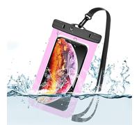 XIQIQI Étui Téléphone Étanche,Housse De Protection Transparente pour Écran Tactile avec Dragonne - Pochette Protectrice pour Téléphone | pour La Plage La Natage Le Surf Et Les Activités