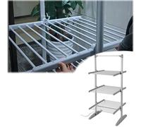 XiRah Sèche-Linge électrique, 2400 W, Grande capacité 50 kg, économe en énergie, pour Linge Humide d'intérieur, étendoir chauffé à air Chaud, Armoire pour Appartement, Maison, dortoirs