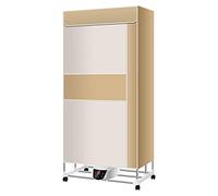 XiRah Sèche-Linge électrique Portable 1500 W, séchoir à Linge chauffé, 2/3 Niveaux, minuterie numérique économe en énergie, séchage Rapide pour la Maison, Le Salon, Grande capacité 30 kg (Taille