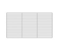 XIRUIFI Grille de barbecue carrée en acier inoxydable - Cadre de refroidissement - 53 x 32,5 cm