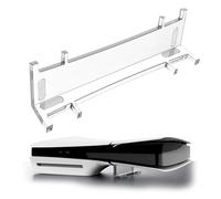 xiruiubao Support PS5 Slim Horizontal,Support Ps5 Slim,Socle PS5 Slim,Acrylique Transparent Support Horizontal PS5 Slim,Support PlayStation 5 pour PS5 Silm Disc/Digital Edition,Support PS5 Horizontal