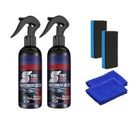 XIRUJNFD Multi-Functional Coating Renewal Agent, 4.3oz/120ml 3 in 1 High Protection Quick Car Coating Spray, Car Coating Agent, 3 in 1 Ceramic Car Coating Spray (2Pcs/240ml/4.3oz)
