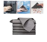 XIRUJNFD Thickened Magic Cleaning Cloth, Reusable Glass Polishing Cloth, Miracle Cleaning Cloth, Microfiber Towels, Micro Fiber Cloth for Glass (19.7 * 19.7in,5Pcs)