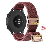 Xisair 18mm Nylon Bracelet Compatible avec Garmin/Fossil/Huawei Montre Bracelet Magnétique à Déclenchement Rapide, Sportives Bracelet de Remplacement Stylisé Tissé Bracelet pour Hommes Femmes