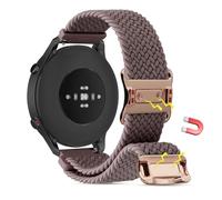 Xisair 18mm Nylon Bracelet Compatible avec Garmin/Fossil/Huawei Montre Bracelet Magnétique à Déclenchement Rapide, Sportives Bracelet de Remplacement Stylisé Tissé Bracelet pour Hommes Femmes
