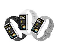 Xisair 3 Bracelets en Silicone Compatibles avec le Huawei Band 10 & 9 & 8 Bracelet de Montre, Respirants, Souples, Confortables, Bande de Sport pour Hommes et Femmes