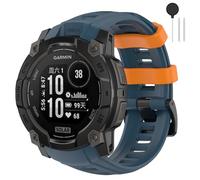 Xisair Bracelet en Silicone Compatible avec Garmin Instinct 3 SOLAR 50mm/Instinct 3 AMOLED 50mm, Bracelets de Sport Imperméable et Respirant, Sangle de Remplacement Confortable et Tendance