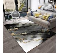 Xisnuient Tapis à Motif de Crâne, Tapis Gothique Doux Antidérapant Lavable avec Esthétique Sombre, pour Chambre d'Adolescent, Salle de Gaming & Salon (Couleur 2,140x200cm)