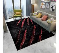 Xisnuient Tapis à Motif de Pattes Tapis à Griffes d'animal Cartoon 3D Monstre Doux Antidérapant Lavable Peluche Durable Salon Chambre Décoration Maison Canapé Paillasson