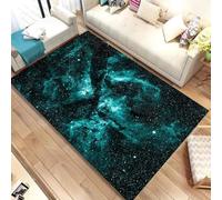 Xisnuient Tapis Antidérapants pour Le Salon Et Chambre À Coucher, Tapis Décoratif 3D Cool Multicolore Galaxy Star Planet Style, Gaming Carpet pour Salle D'adolescents, d'enfants (Couleur 2,120x180cm)