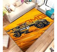 Xisnuient Tapis Chambre Adolescent Impression 3D Voiture Classique Graffiti Aquarelle Multicolore Tapis Antidérapant pour Salon Chambre Canapé, Décoration Intérieure, 100x150 cm, Color 4