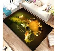 Xisnuient Tapis Décoratif De Style Galaxie Cosmique, Tapis D'ambiance Moderne 3D Multicolore Star Planet Game, Carpet pour Chambre d'enfant Et D'adolescent, pour Salon, Cuisine (Couleur 1,100x150cm)