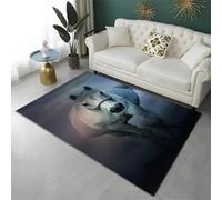 Xisnuient Tapis Décoratif pour Chambre D'adolescent, Tapis Noir Et Blanc Élégant Représentant Un Cheval Au Galop, Adapté Au Salon, À La Chambre d'enfant Et À La Salle De Jeux (Couleur 6,50x80cm)