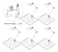 XISTEST Lot de 5 supports de figurines d'action compatibles avec les jouets HG RG SD SHF Gundam 1/144