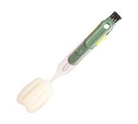 Xistuoz Brosse de nettoyage pour couvercle | Brosse à rainures pour bouteille, brosse multi-angle 5 en 1 résistante à l'abrasion avec poignée antidérapante pour gobelet, bouteille