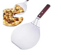 Xistuoz Chef Pizza, pelle à spatule à pizza, accessoires pour four à pizza en acier inoxydable, outils de spatule à pizza, salade et pâtisserie