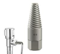 Xistuoz Extracteur de boulons cassés | Extracteurs de tuyaux filetés endommagés, extracteur de valve d'angle antidérapant efficace, outil de réparation ergonomique pour le remplacement du robinet