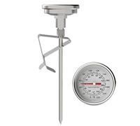 Xistuoz Jauge de température de mousse de lait - Fournitures multifonctions pour café en acier inoxydable, température de l'eau, outils pour boissons de café, mousse de lait