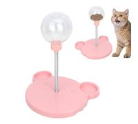 Xistuoz Jouet distributeur de friandises pour chat - Balle distributrice de friandises à alimentation lente pour chat, soulage l'ennui, fournitures de divertissement avec ventouse pour chaton, chats