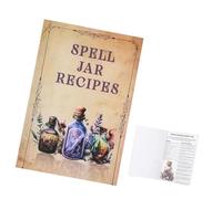Xistuoz Livre de sorcellerie | Contenu détaillé : livres de sorcière avec 61 pages pour débutants, fournitures de magicien pour la maison, l'école, les voyages, les réunions