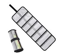 Xistuoz Organiseur d'appâts de poisson - PVC enroulable pour appâts de pêche, sac de rangement étanche pour femmes, filles, adolescentes, jeunes mamans