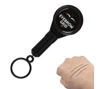 Xistuoz Outil de cartographie des sourcils - Outil compact pour tatouage de sourcils, marqueur de lignes de sourcils pour maquilleur professionnel, blogueuse beauté