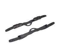 Xistuoz Sangles de rechange pour palmes de plongée, sangle réglable en caoutchouc avec boucles à dégagement rapide pour la natation, la plongée avec tuba, outil de fixation de palmes