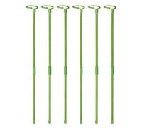 Xistuoz Soutenirs pour | 6 pièces 80 cm Supports pour hautes et fleurs | Bornes de jardin | Soutenirs Tomates | Bornes pour Orchidées, Amaryllis, Pivoines et Peperonc