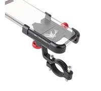 Xistuoz Support de téléphone pour vélo, support de téléphone pour guidon de scooter, dégagement rapide, résistant aux chocs, accessoires de moto, support de navigation pour vélo urbain