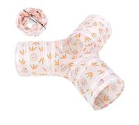 Xistuoz Tunnel pour chat - Drôle Pliable Tunnel Tube pour Lapin | Mode Élégant Pliable Pet Chat Trou D'œil Jouet pour Chaton, Chiot, Lapin