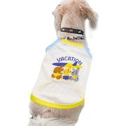 Xistuoz Vêtements pour chien et fille, sans manches, extensible, rafraîchissant, doux, pour l'entraînement, les anniversaires, les voyages, la plage, la randonnée, la marche