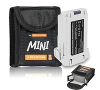 XITAIAN 3850mAh Mini 4/3 Pro Batterie de vol Intelligente offrant jusqu'à 40 Minutes d'autonomie + Batterie Sac de sécurité Li-Po pour DJI Mini 4/3 Pro/Mini 3 Drohne (1* Batterie + 1* Batterie Sac)