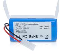 XITAIAN Batterie de Rechange 14.4V 51.84Wh 3600mAh Li-ION Batterie pour Bissell Robot Vacuum EV675, EV775, 2503, 2933, 29339, Model 1618526 Battery